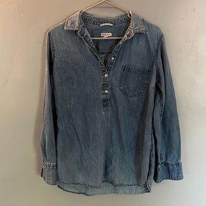 Merona denim blouse